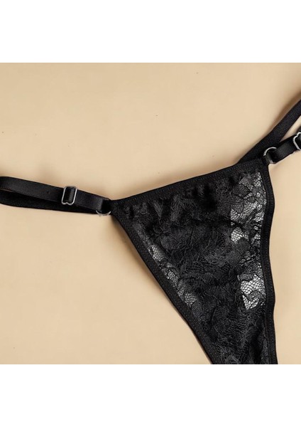 Süsen Lingerie Kadın Balenli Siyah Sütyen Set , Iç Giyim , Iç Çamaşırı,