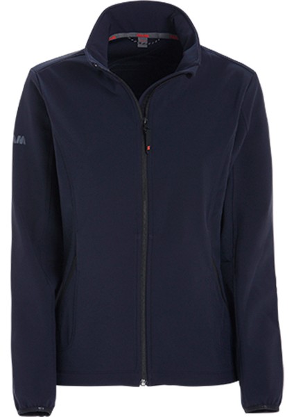 Lacivert Kadın Dik Yaka Uzun Cepli Regular Fit Yazlık Ceket A925002S00