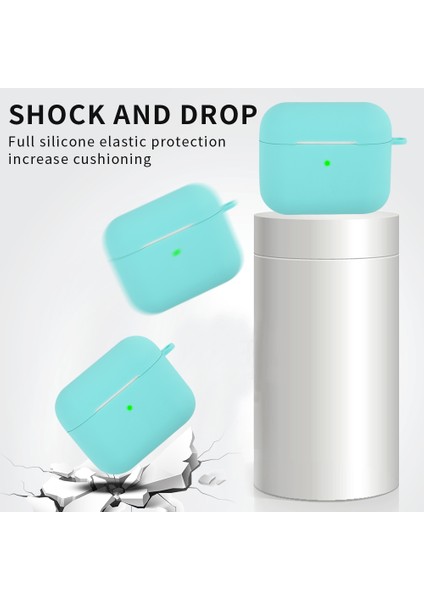Airpods 3 Için Karabinalı Silikon Koruyucu Kılıf (Yurt Dışından) modelleri