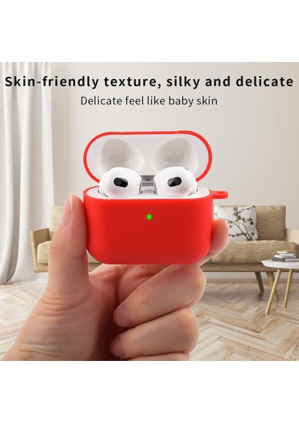Airpods 3 Için Karabinalı Silikon Koruyucu Kılıf (Yurt Dışından) fırsatları