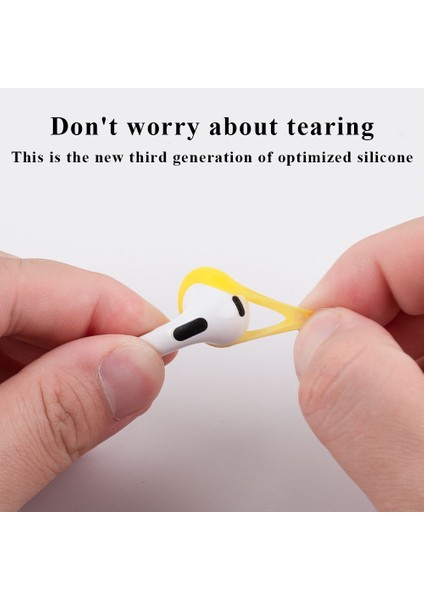 Airpods 3 Için 3 Çift Silikon Kulaklık (Yurt Dışından) modelleri