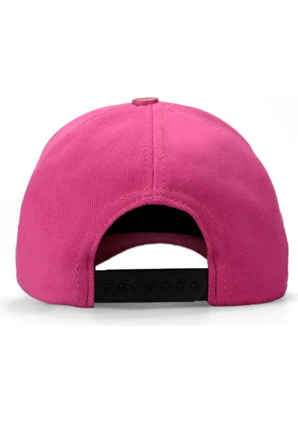 BlackBörk V1 Baseball Kids Ayı - 15 Kod Logolu Unisex Pembe Çocuk Şapka (Cap)