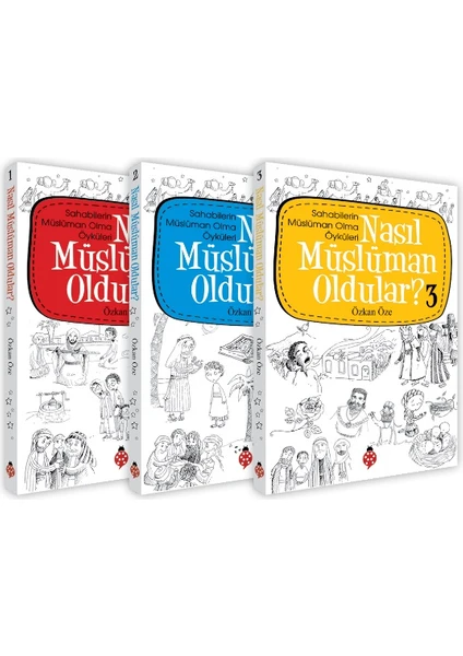 Nasıl Müslüman  Oldular? Seti (3 Kitap) - Özkan Öze