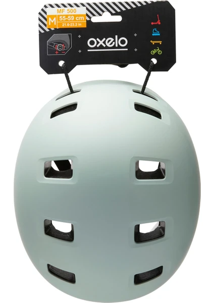 Oxelo Kask - Haki - MF500