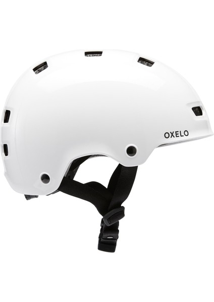 Oxelo Kask - Paten / Kaykay / Scooter - Beyaz - MF500 fiyatları