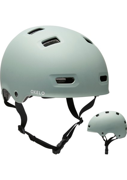 Oxelo Kask - Haki - MF500