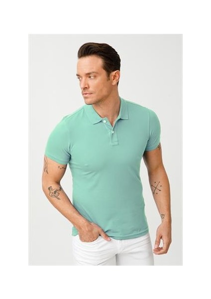 Modern Fit Polo Yaka T-shirt