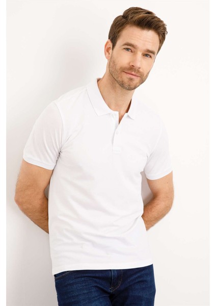 Modern Fit Polo Yaka T-shirt