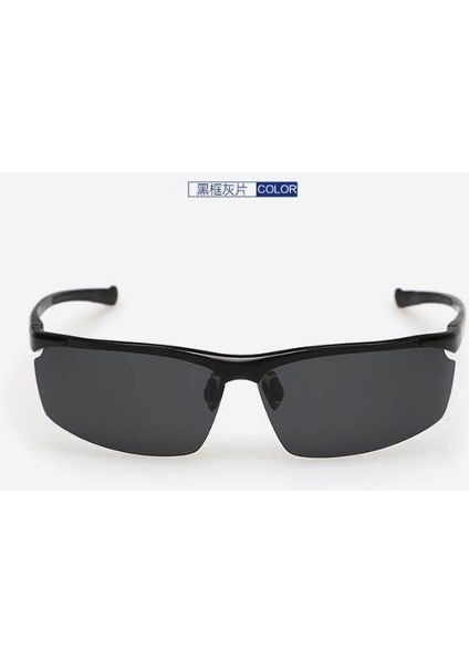 Aoron 8122 Yeni Spor Alüminyum Magnezyum Polarize Güneş Gözlüğü, Gece Görüş Sürme Gözlüğü (Yurt Dışından)