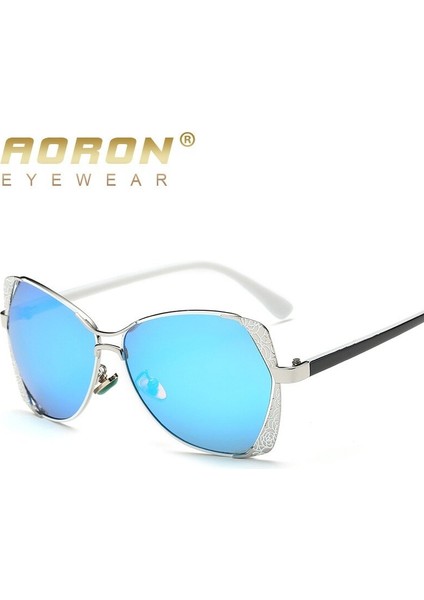 Aoron 6106 Yeni Polarize Güneş Gözlüğü, Modaya Uygun Renkli Film, Büyük Çerçeve, Orijinal Desen, Yan Çerçeve, Güneş Gözlüğü (Yurt Dışından)