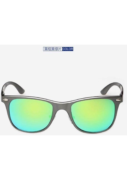 Aoron 8559 Psports Renkli Film, Alüminyum Magnezyum Polarize Güneş Gözlüğü Sürüş Gözlükleri (Yurt Dışından)