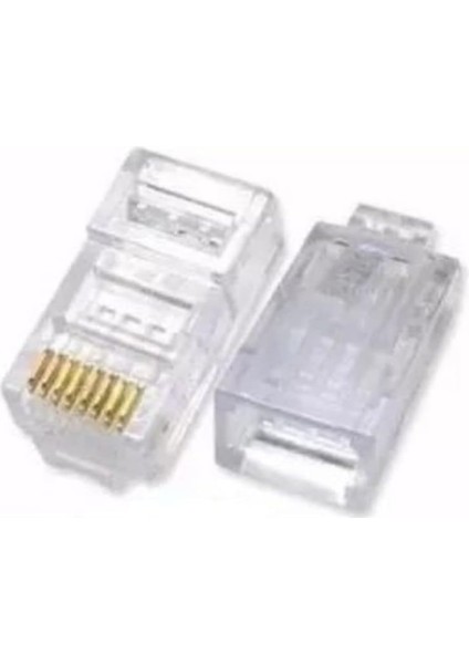 Qport Q J650 Cat6 50 Lik Rj 45 Konnektör