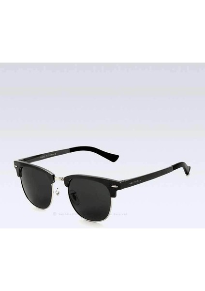 Unisex Retro Alüminyum Magnezyum Marka Güneş Gözlüğü Polarize Lens Eski Açık Gözlük Aksesuarları Güneş Gözlüğü Oculos 6690 (Yurt Dışından)