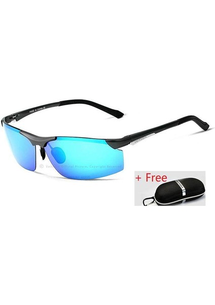 Veıthdıa Alüminyum Magnezyum Erkek Güneş Gözlüğü Polarize Erkek Kaplama Ayna Güneş Gözlüğü Oculos Erkek Gözlük Erkekler Için 6511 (Yurt Dışından)