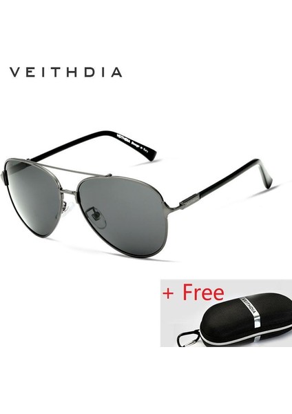 Veıthdıa Marka Moda Erkek Güneş Gözlüğü Polarize Ayna Lens Gözlük Aksesuarları Güneş Gözlüğü Uv400 Erkekler Için 3802 (Yurt Dışından)