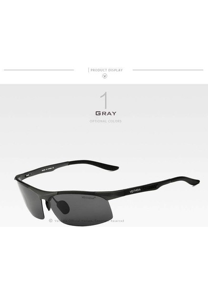 Alüminyum Polarize Lens Güneş Gözlüğü Erkekler Spor Güneş Gözlüğü Sürüş Gözlük Aksesuarları Oculos Oculos De Sol Masculino 6526 (Yurt Dışından)