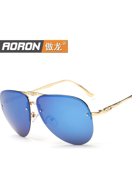 Aoron A309 Moda Polarize Güneş Gözlüğü, Yarım Çerçeve Bayan Anti Uv Güneş Gözlüğü, Trendy Güneş Gözlüğü (Yurt Dışından)