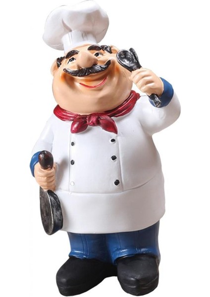 Spatula Tavan Tavası Tutulduğu Gibi Noel Baba Süslemesi (Yurt Dışından)