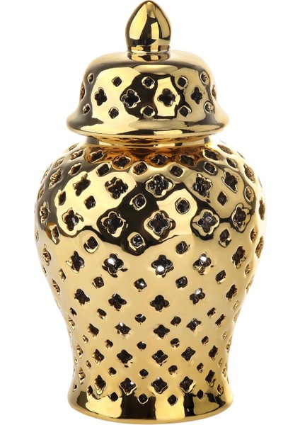 Modern Seramik Zencefil Kavanoz Tomurcuk Vazı Ev Dekor Masa Merkez Parçası (Yurt Dışından)