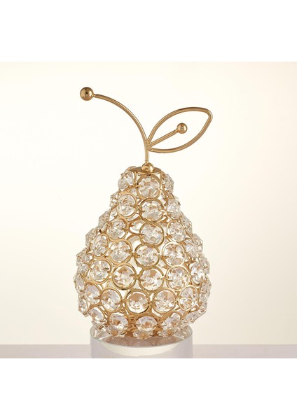 Ev Yatak Odası Masası Partisi Için Kristal / Armut Süsleri Dekor Altın (Yurt Dışından) fiyatları