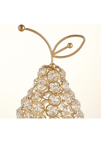 Ev Yatak Odası Masası Partisi Için Kristal / Armut Süsleri Dekor Altın (Yurt Dışından) fırsatları