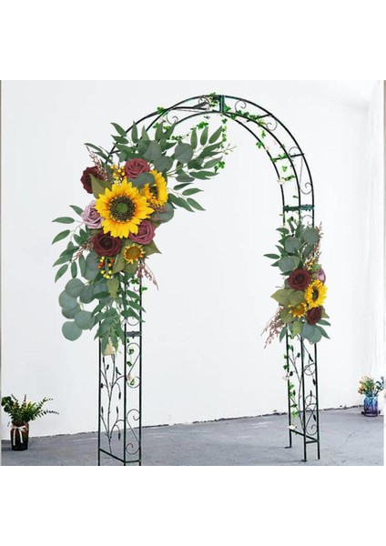 2pieces Düğün Kemeri Çiçekler Ayçiçeği Dekoru Zemin Için Dekor (Yurt Dışından) indirimleri