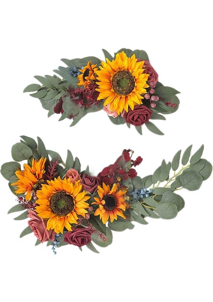 Çiftlik Evi Sahte Gül Çiçeği Yağma Çiçek Yağma Zemin Resepsiyon Partisi Seçeneği 5 H (Yurt Dışından)