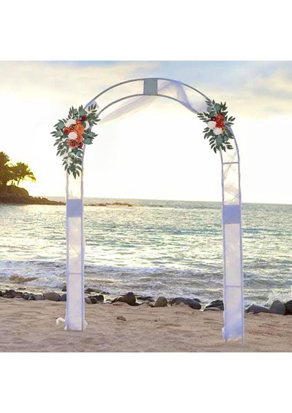 2 Adet Çiçek Swag Ayçiçeği Rustik Çiçek Çelenk Ev Partisi Duvar Seçeneği 3 D (Yurt Dışından) fırsatları