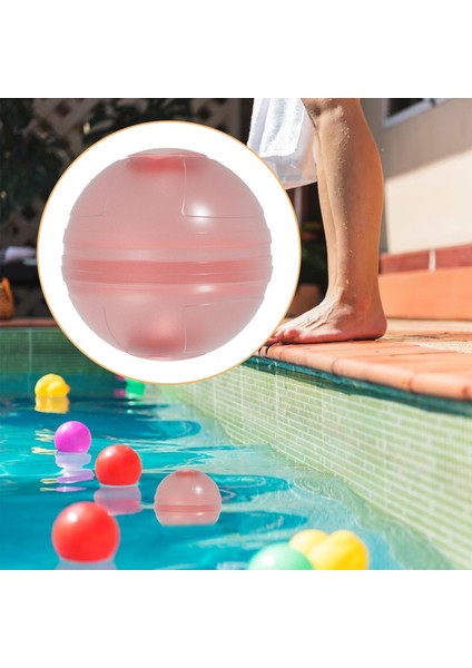 Yaz Yeniden Kullanılabilir Çocuklar Ebeveyn Oyunları Plaj Havuzu Normal Pembe (Yurt Dışından)