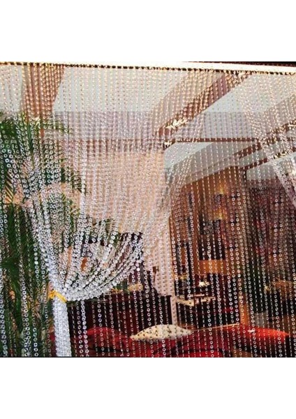 1 Rulo Kristal Boncuk Çelenk Telleri Dekor 50 Ft Boncuklar Zincir Çelenkler Berrak (Yurt Dışından) indirimleri