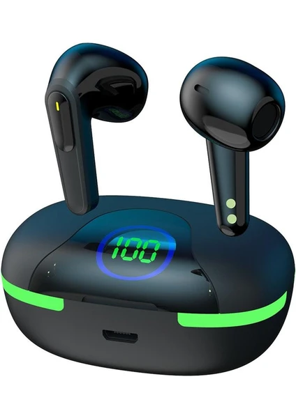 Pro 80 Şarj Göstergeli Kablosuz Gaming Kulakiçi Bluetooth Kulaklık V5.3