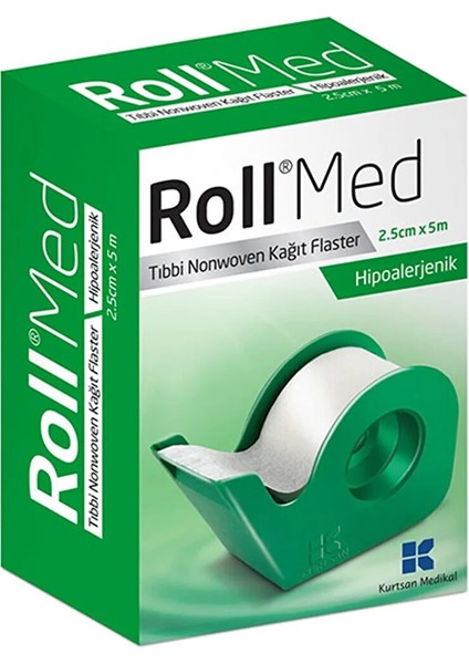 Medhipoalerjenik Kağıt Flaster 2.5 cm x 5 mt - 2 Kutu