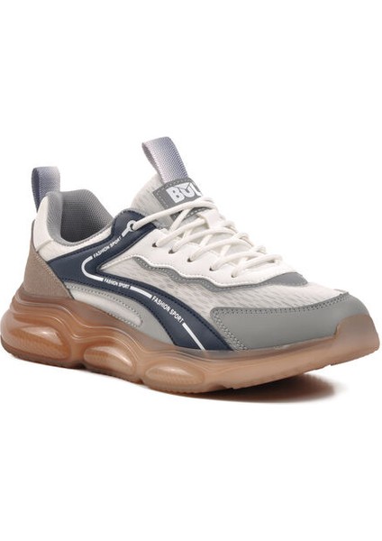 Gri Erkek Sneaker Spor Ayakkabı fırsatları