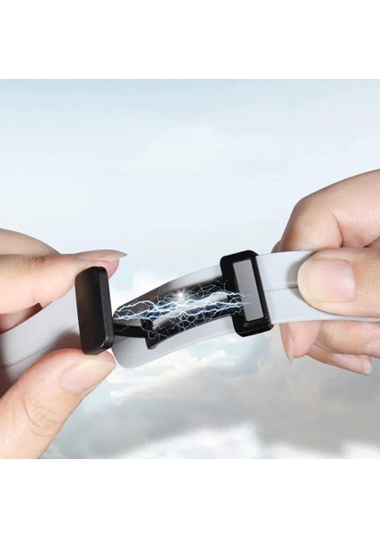 Samsung Galaxy Watch 4 40 44 mm Silikon Kordon Magnetik D Tokalı Spor Kayış Mıknatıslı Toka modelleri