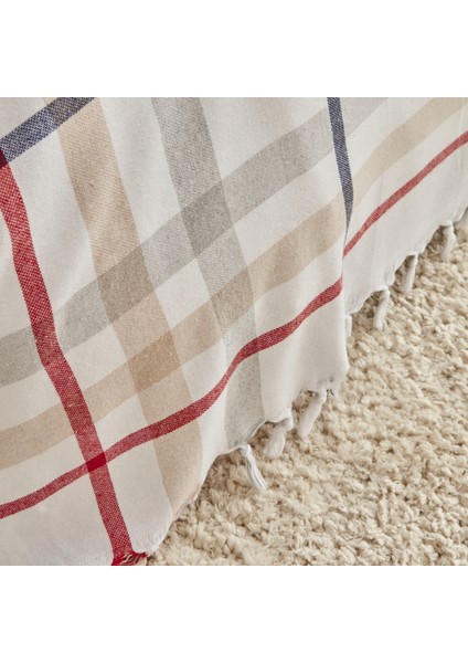 Jaqueline Çift Kişilik Peştamal Pike Beyaz fırsatları