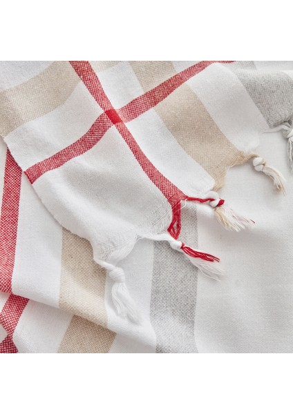 Jaqueline Çift Kişilik Peştamal Pike Beyaz indirimleri