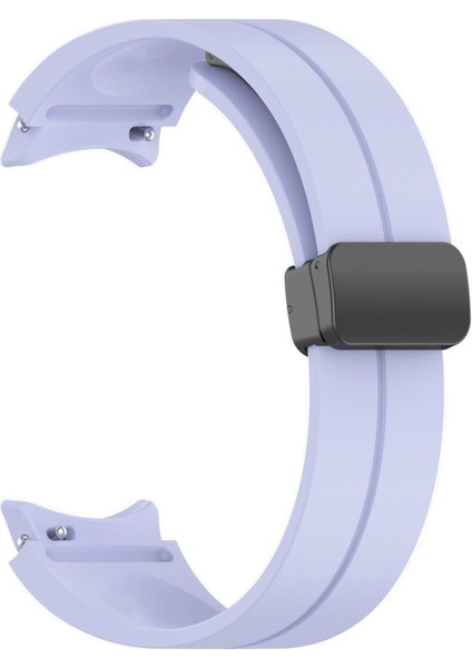 Samsung Galaxy Watch 4 Classic 42 46 mm Silikon Kordon Magnetik D Tokalı Spor Kayış Mıknatıslı Toka fiyatları