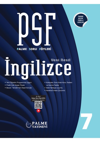 Palme Psf 7.sınıf Ingilizce Soru Föyleri