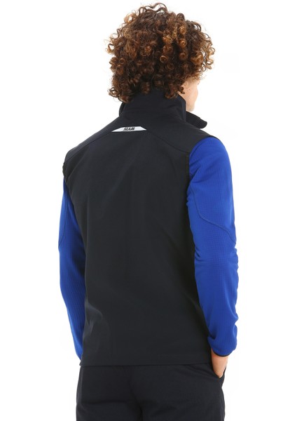 Lacivert Erkek Dik Yaka Regular Fit Yelek A126002S00_ACT Softshell Vest