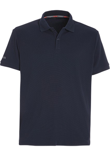 Lacivert Erkek Polo Yaka Regular Fit T-Shirt A108008S00_ACT Tactel
