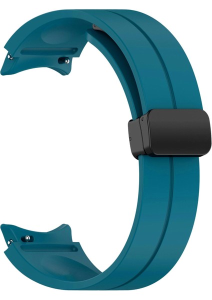 Samsung Galaxy Watch 4 Classic 42 46 mm Silikon Kordon Magnetik D Tokalı Spor Kayış Mıknatıslı Toka fiyatları