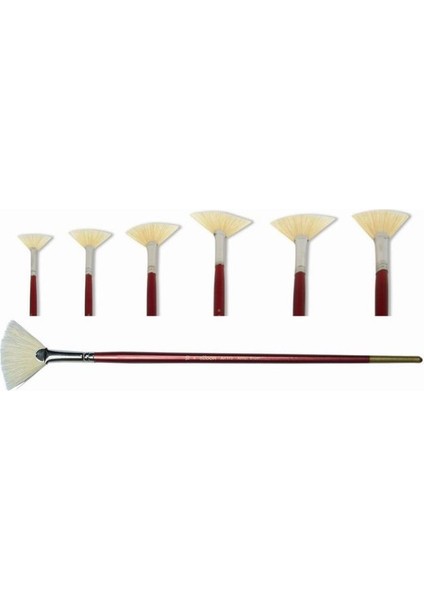 113 Serisi Bristle Kıl Yelpaze No:4