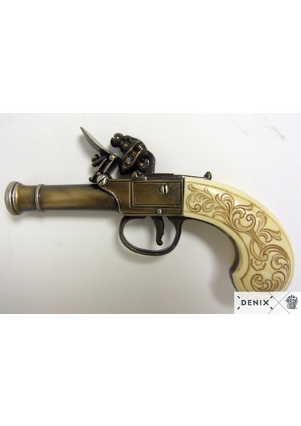 Koleksiyon Grubu-Flıntlock Pıstol, England 18TH. C.-JDNX237-L-ORIJINALDEN Ilham Alan Tasarım