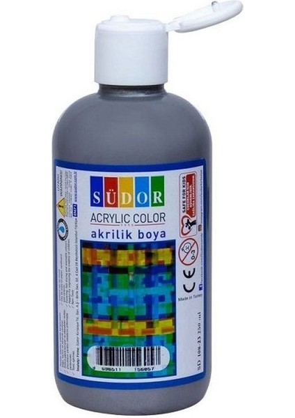 Akrilik Boya 250 ml Gri