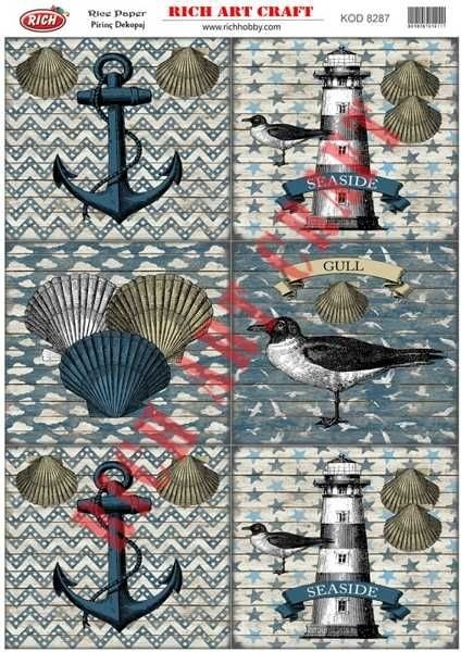 Pirinç Dekopaj Kağıdı Model 8287