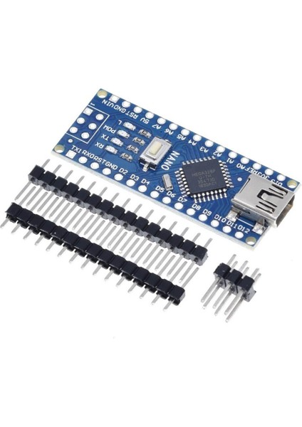 Arduino Nano Klon V3.0 ATMEGA328P - USB CH340 Çip (Orjinal Klon)