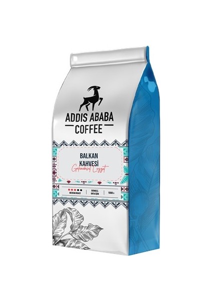 Addis Ababa Coffee Coffee Yöresel Balkan Kahvesi 1000 gr