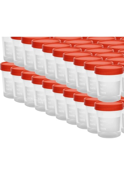 Steril Numune Kabı 100mL - 100 Adetlik Toptan Set