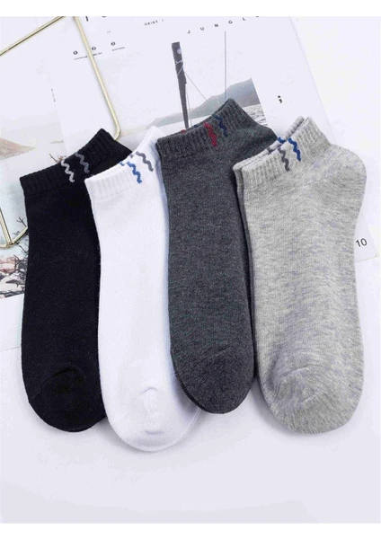 Black Arden Socks Yeni Yaz Modeli 4 Renk Erkek Çorap 4 Çift