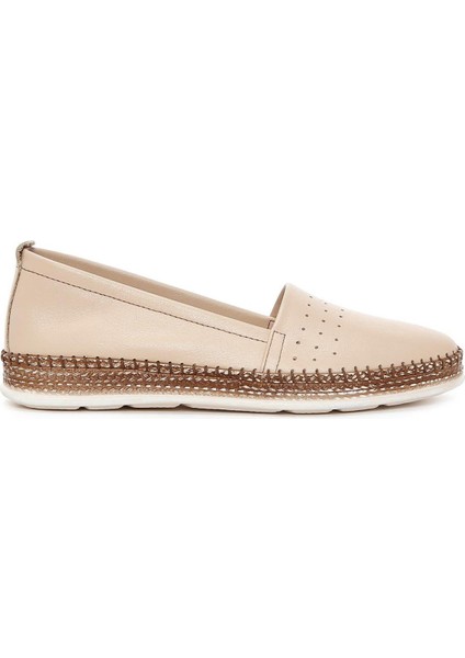 Bulldozer 231747 Kadın Casual GünlükDeri Ultra Comfort Taban Babet